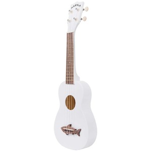 Укулеле сопрано KALA MK-SS/WHT MAKALA SHARK SOPRANO UKULELE GREAT WHI