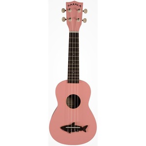 Укулеле сопрано KALA MK-SS/PNK MAKALA SHARK SOPRANO UKULELE SHELL PIN