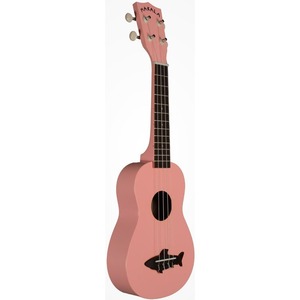 Укулеле сопрано KALA MK-SS/PNK MAKALA SHARK SOPRANO UKULELE SHELL PIN