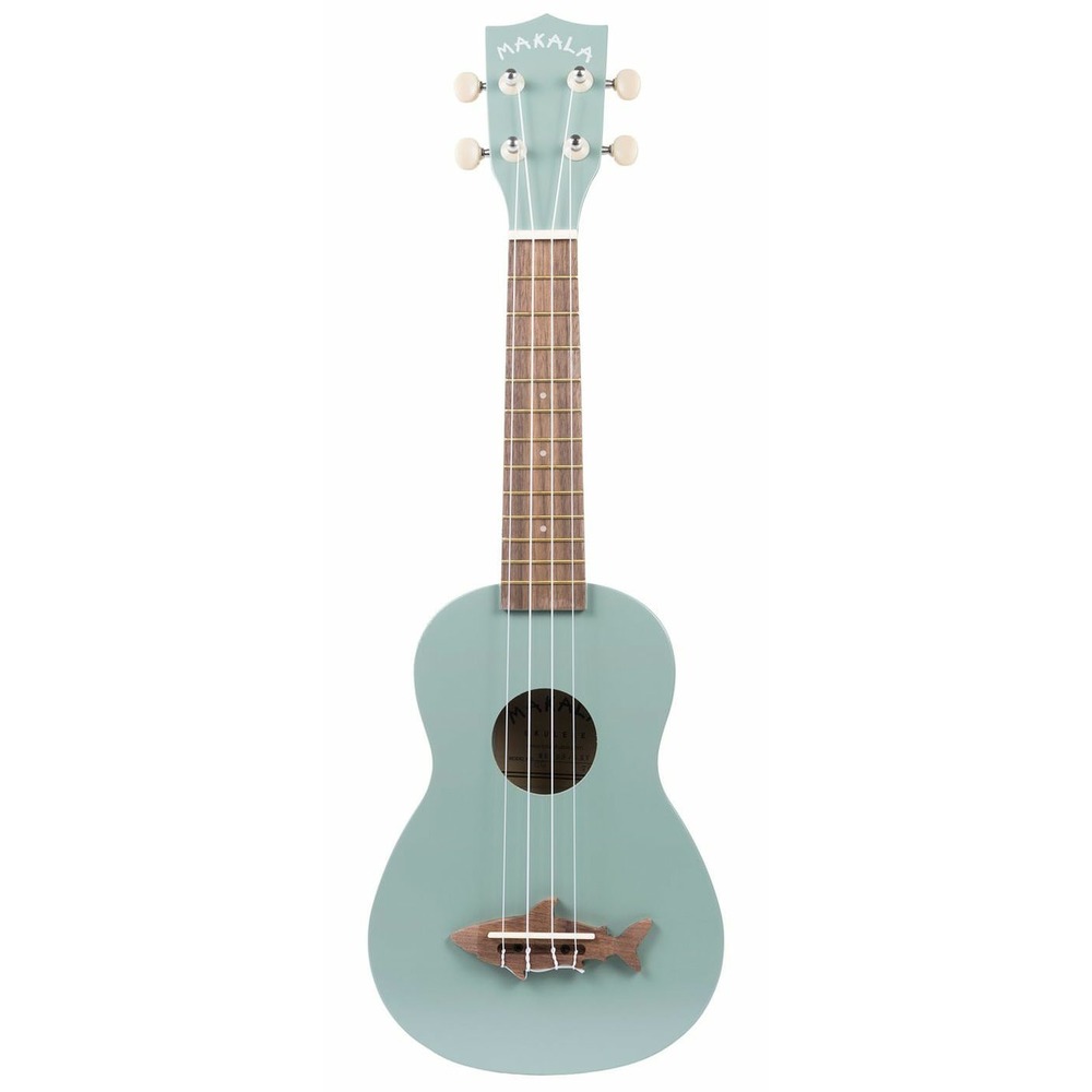 Укулеле сопрано KALA MK-SS/GRY MAKALA SHARK SOPRANO UKULELE SHARK FIN GRAY VINTAGE FINISH