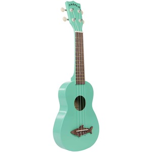 Укулеле сопрано KALA MK-SS/GRN MAKALA SHARK SOPRANO UKULELE SURF GREEN