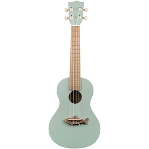 Укулеле концерт KALA MK-CS/GRY MAKALA SHARK CONCERT UKULELE FIN GREY VINTAGE FINISH
