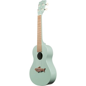 Укулеле концерт KALA MK-CS/GRY MAKALA SHARK CONCERT UKULELE FIN GREY VINTAGE FINISH