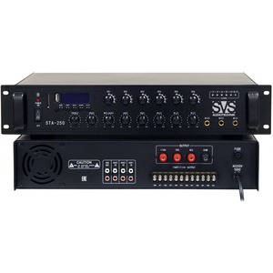 Усилитель трансляционный зональный SVS Audiotechnik STA-250