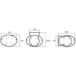 Экран с системой натяжения Kauber Blue Label Tensioned BT Cinema 104 16:9 Clear Vision