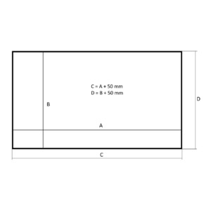 Экран на тонкой раме Kauber Frame Lite Velvet Cinema 117 16:9 White Ice