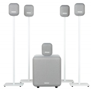 Комплект акустических систем Monitor Audio Mass Surround Sound Mist White 5.1
