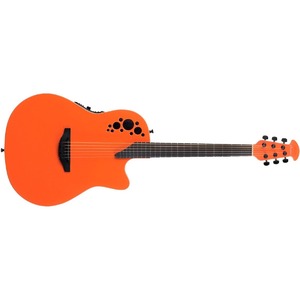 Электроакустическая гитара Ovation 1868TX-GO Elite T Super Shallow Gloss Orange