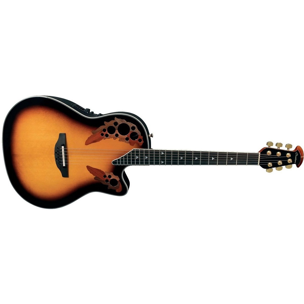 Электроакустическая гитара Ovation 2078AX-1 Elite Deep Contour Cutaway Sunburst