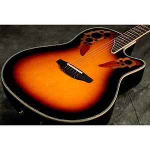 Электроакустическая гитара Ovation 2078AX-1 Elite Deep Contour Cutaway Sunburst