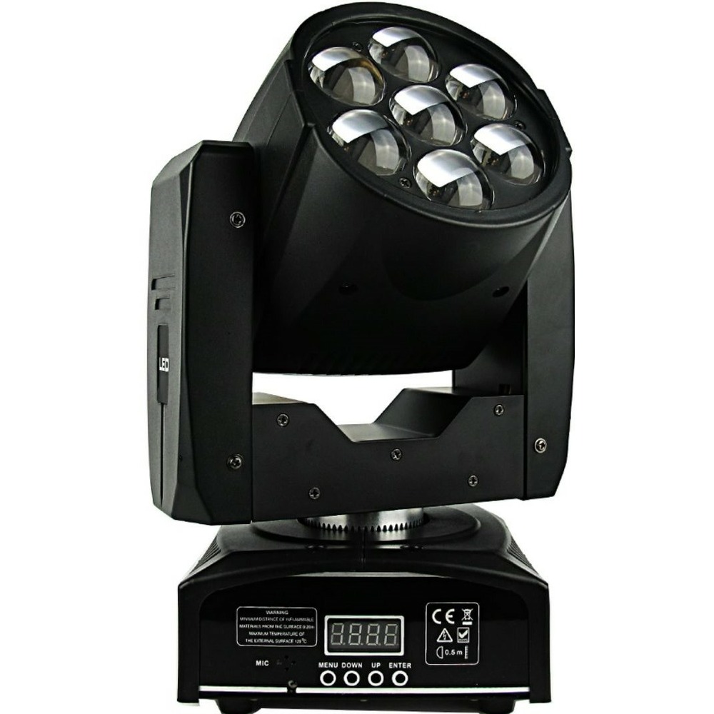 Прожектор полного движения LED Starlight MH40BZ Moving Eye Beam Head Light with zoom 7x15W 4in1