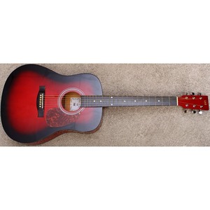 Акустическая гитара VGS D1 Dreadnought Redburst
