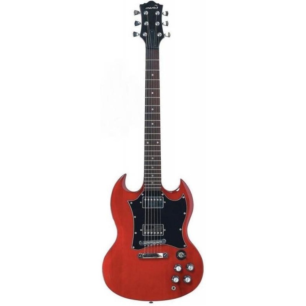 Электрогитара Tenson Nashville SD Set Neck Transparent Red