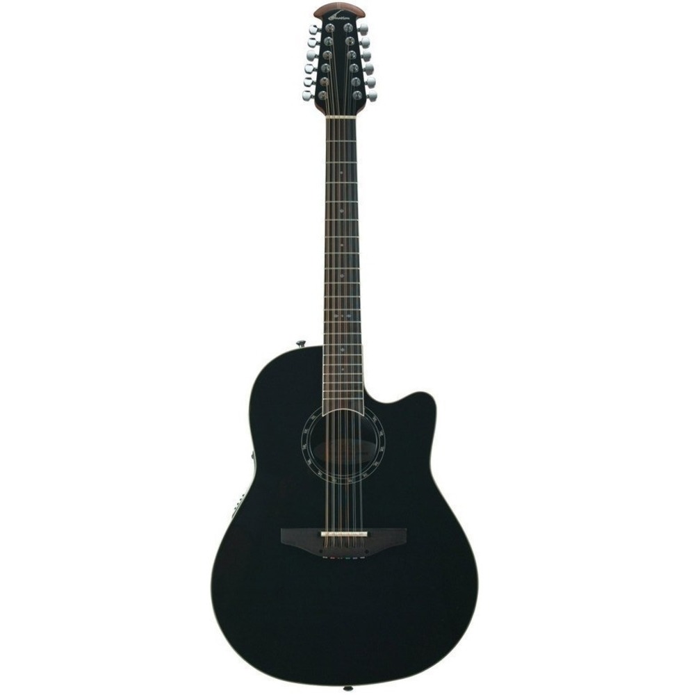 Электроакустическая гитара Ovation 2751AX-5 Standard Balladeer Deep Contour Cutaway 12-String Black