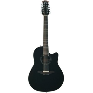 Электроакустическая гитара Ovation 2751AX-5 Standard Balladeer Deep Contour Cutaway 12-String Black