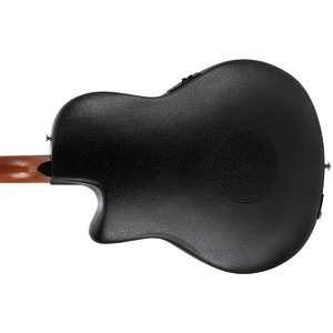 Электроакустическая гитара Ovation APPLAUSE AE44IIP-TBKF Elite Mid Cutaway Trans Black Flame