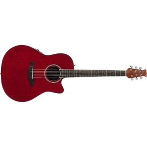 Электроакустическая гитара Ovation APPLAUSE AB24II-RR Mid Cutaway Ruby Red