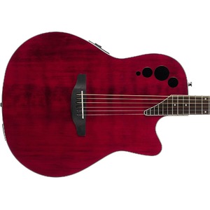 Электроакустическая гитара Ovation APPLAUSE AE44II-RR Mid Cutaway Ruby Red