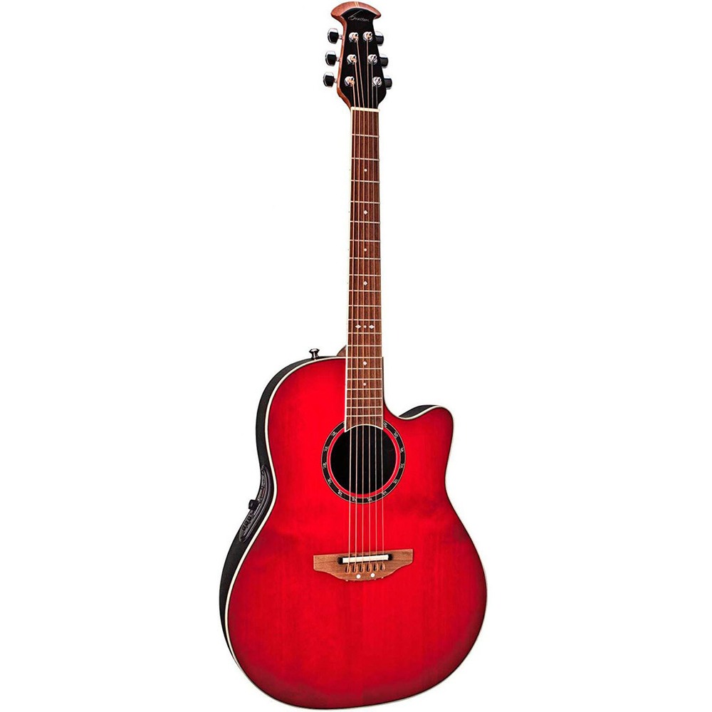 Электроакустическая гитара Ovation 2771AX-CCB Standard Balladeer Deep Contour Cutaway Cherry Cherry Burst