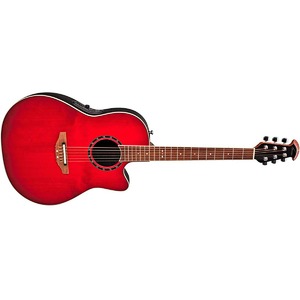 Электроакустическая гитара Ovation 2771AX-CCB Standard Balladeer Deep Contour Cutaway Cherry Cherry Burst