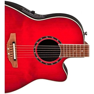 Электроакустическая гитара Ovation 2771AX-CCB Standard Balladeer Deep Contour Cutaway Cherry Cherry Burst