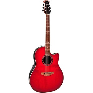 Электроакустическая гитара Ovation 2771AX-CCB Standard Balladeer Deep Contour Cutaway Cherry Cherry Burst