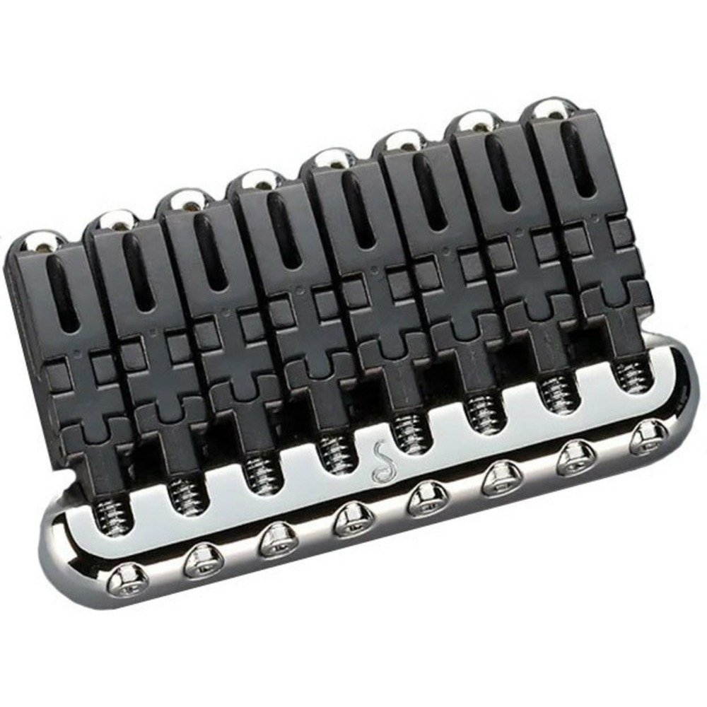 Бридж струнодержатель для 8-ми струнной гитары SCHALLER 12310200