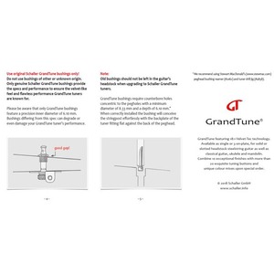 Комплект колковой механики для классической гитары SCHALLER 10610563.60.41