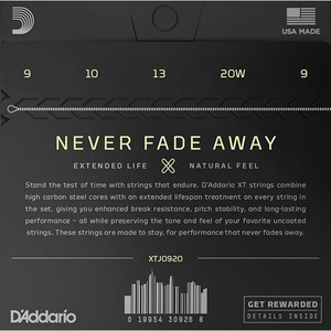 Струны для 5-ти струнного банджо DAddario XTJ0920
