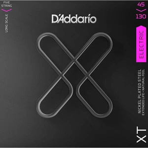 Струны для 5-ти струнной бас-гитары DAddario XTB45130