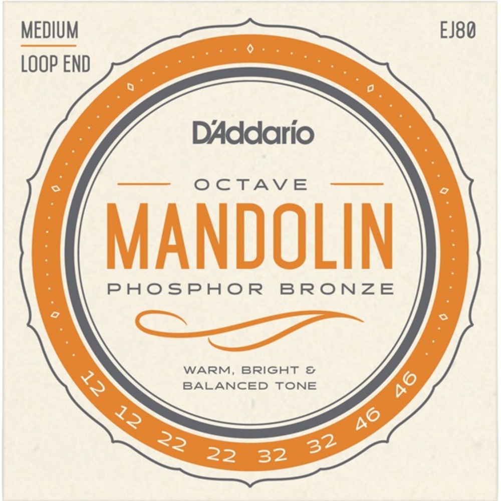 Струны для мандолины октавной DAddario EJ80