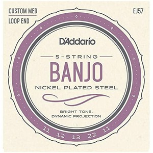 Cтруны для 5-ти струнного банджо DAddario EJ57