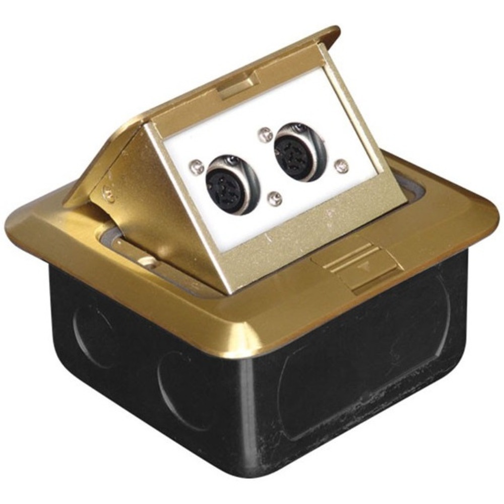 Лючок с двумя розетками Taiden HCS-4353/06