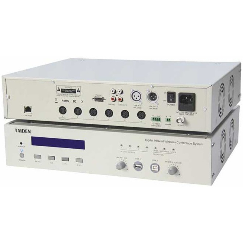 Центральный блок цифровой инфракрасной беспроводной конференц-системы Taiden HCS-5300MC/80