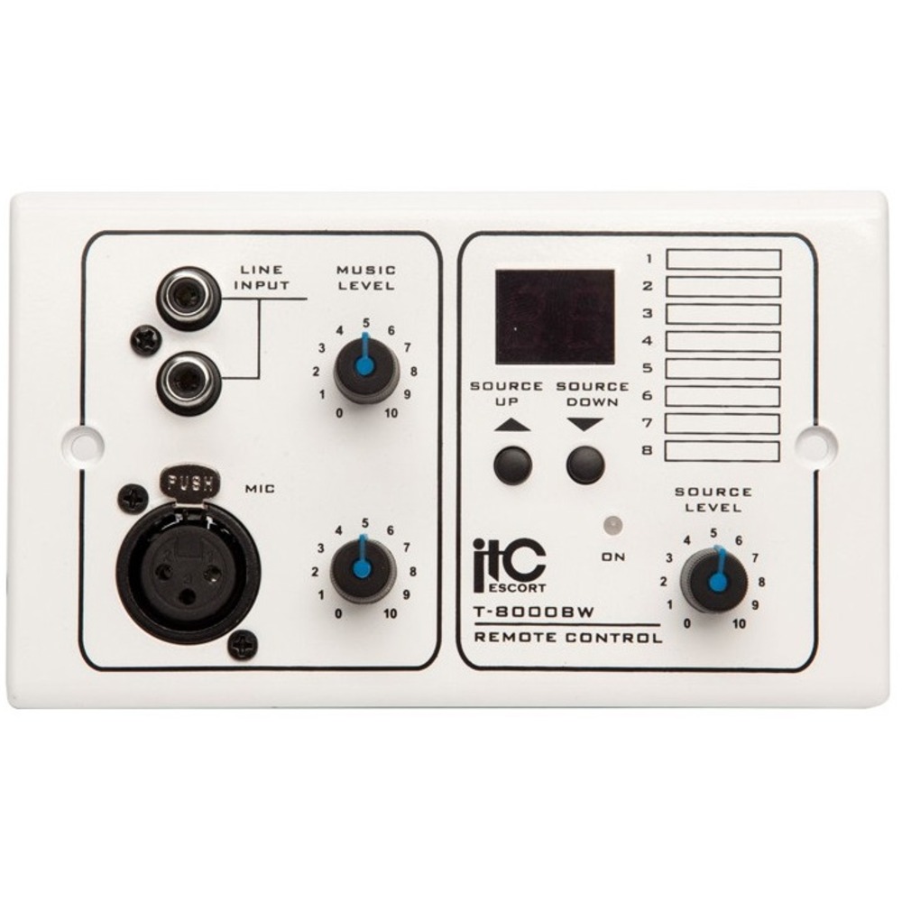 Панель управления для трансляции ITC ESCORT T-8000BW