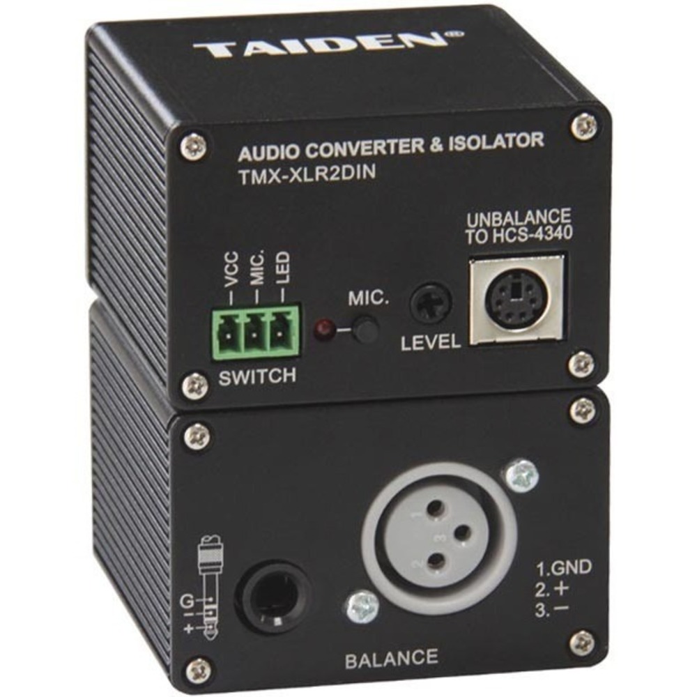 Аудио-конвертер Taiden TMX-XLR2DIN