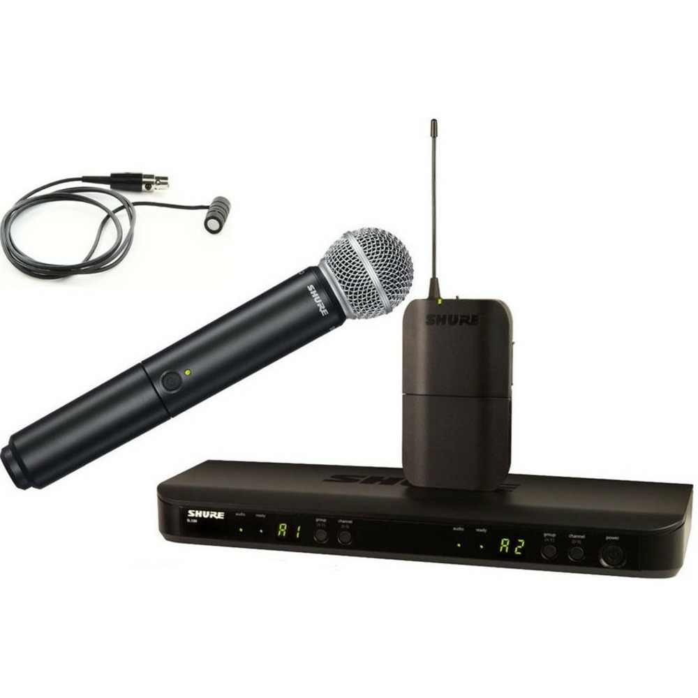 Радиосистема на два микрофона Shure BLX1288E/W85 M17