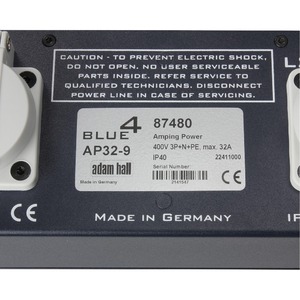 Блок распределения питания в рэковом корпусе высотой Adam Hall 87480