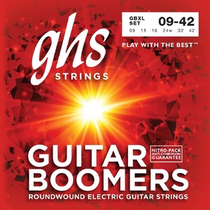 Струны для электрогитары GHS GBXL GUITAR BOOMERS