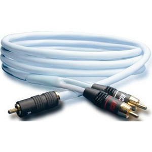 Кабель сабвуферный 1xRCA - 2xRCA Supra Y-Link Blue 12.0m