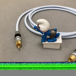 Кабель сабвуферный 1xRCA-1xRCA Supra SubLink Blue 2.0m