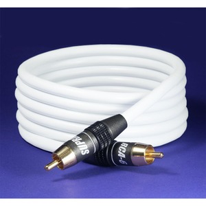 Кабель сабвуферный 1xRCA-1xRCA Supra SubLink White 10.0m