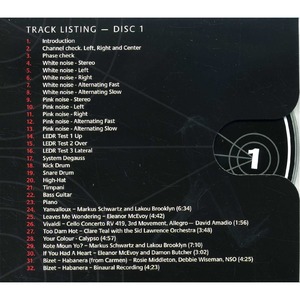 CD Диск Nordost System Solutions Set-Up and Tuning Disc