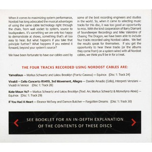 CD Диск Nordost System Solutions Set-Up and Tuning Disc