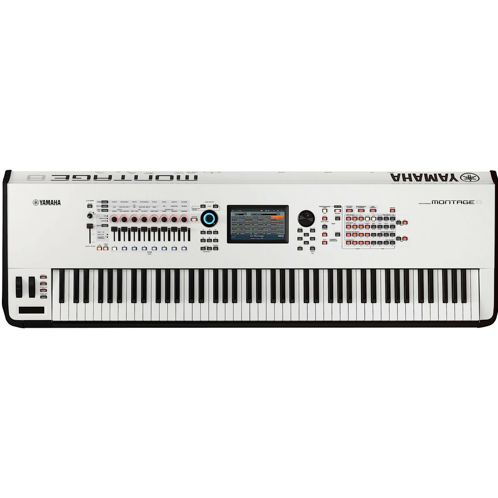 Цифровой синтезатор Yamaha MONTAGE8 WH
