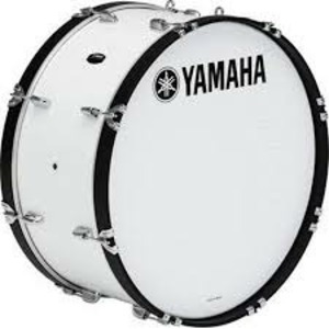 Бас барабан маршевый Yamaha MB4026 WHITE