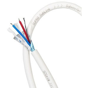 Кабель сабвуферный в нарезку Supra SubLink White