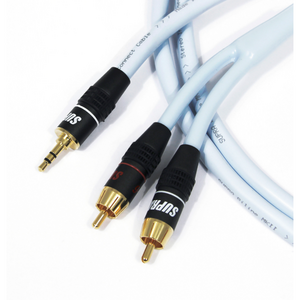 Кабель аудио 1xMini Jack - 2xRCA Supra BiLine-MP 4.0m