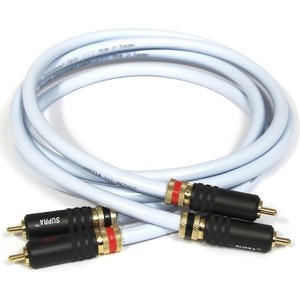 Кабель аудио 2xRCA - 2xRCA Supra EFF-IX 1.0m