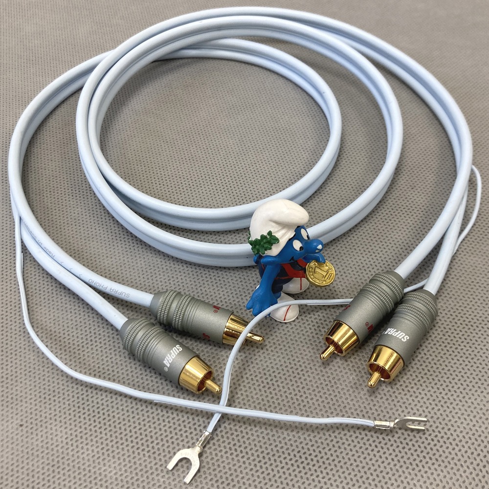 Кабель Phono 2xRCA - 2xRCA Supra Phono 2RCA-SC Blue 1.5m